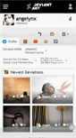 Mobile Screenshot of angelynx.deviantart.com