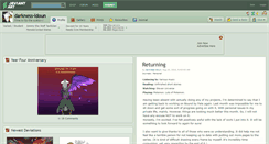 Desktop Screenshot of darkness-idoun.deviantart.com