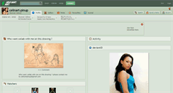 Desktop Screenshot of celinart-pinup.deviantart.com