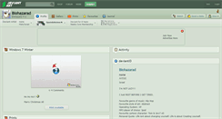 Desktop Screenshot of biohazarad.deviantart.com