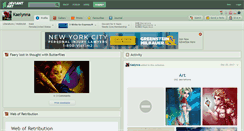 Desktop Screenshot of kaelynna.deviantart.com