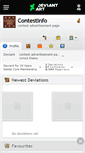 Mobile Screenshot of contestinfo.deviantart.com