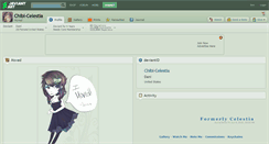 Desktop Screenshot of chibi-celestia.deviantart.com