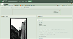 Desktop Screenshot of lumbe.deviantart.com