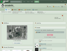 Tablet Screenshot of pranzghetto.deviantart.com