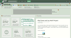Desktop Screenshot of kekiohonda.deviantart.com