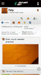 Mobile Screenshot of feiy.deviantart.com