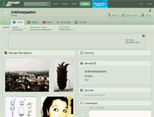 Tablet Screenshot of ankhesepaaton.deviantart.com