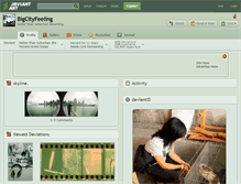 Tablet Screenshot of bigcityfeeling.deviantart.com