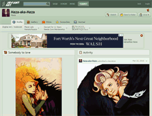 Tablet Screenshot of maza-aka-maza.deviantart.com