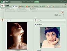 Tablet Screenshot of fodida.deviantart.com