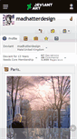 Mobile Screenshot of madhatterdesign.deviantart.com