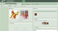 Desktop Screenshot of dcad-animation-squad.deviantart.com