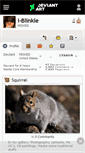 Mobile Screenshot of i-blinkie.deviantart.com