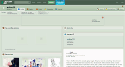 Desktop Screenshot of anime59.deviantart.com