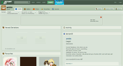 Desktop Screenshot of ami66.deviantart.com