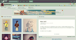 Desktop Screenshot of bookwizard.deviantart.com