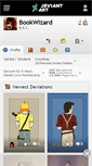 Mobile Screenshot of bookwizard.deviantart.com