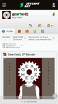 Mobile Screenshot of gearhedz.deviantart.com