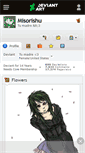 Mobile Screenshot of misorishu.deviantart.com
