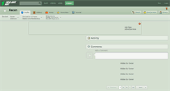Desktop Screenshot of kacen.deviantart.com