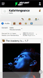 Mobile Screenshot of katievengeance.deviantart.com