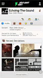 Mobile Screenshot of echoing-the-sound.deviantart.com