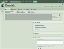 Tablet Screenshot of ffffgoebbelsplz.deviantart.com
