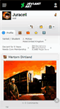 Mobile Screenshot of juracell.deviantart.com