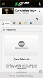 Mobile Screenshot of darkartists-inc.deviantart.com