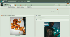 Desktop Screenshot of degaspiv.deviantart.com