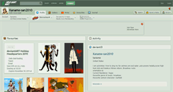 Desktop Screenshot of kaname-san2010.deviantart.com