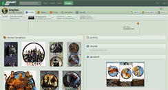 Desktop Screenshot of kraytos.deviantart.com