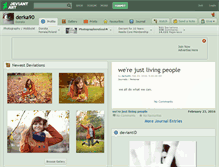 Tablet Screenshot of derka90.deviantart.com