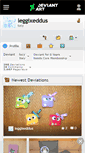 Mobile Screenshot of leggixeddus.deviantart.com