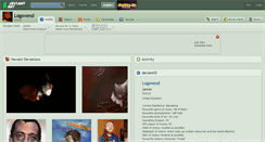 Desktop Screenshot of logovend.deviantart.com