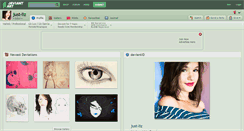 Desktop Screenshot of just-liz.deviantart.com