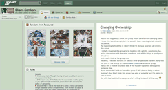 Desktop Screenshot of okami-comics.deviantart.com