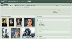 Desktop Screenshot of oakleyc.deviantart.com
