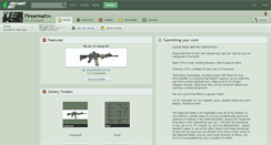 Desktop Screenshot of firearmart.deviantart.com