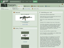 Tablet Screenshot of firearmart.deviantart.com