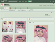 Tablet Screenshot of madiwani.deviantart.com