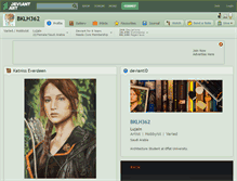 Tablet Screenshot of bklh362.deviantart.com