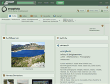 Tablet Screenshot of ensophoto.deviantart.com