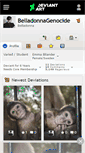 Mobile Screenshot of belladonnagenocide.deviantart.com