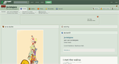 Desktop Screenshot of jovietajane.deviantart.com