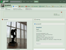Tablet Screenshot of bexplant.deviantart.com