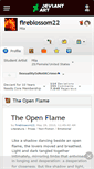 Mobile Screenshot of fireblossom22.deviantart.com