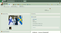 Desktop Screenshot of eririn-da.deviantart.com