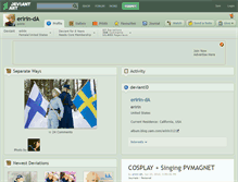 Tablet Screenshot of eririn-da.deviantart.com